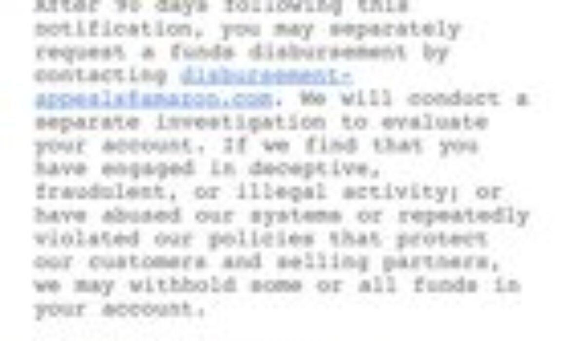 My Amazon Account Got Deactivated , Any Help On How To Reactivate it would mean alot . Please Expert Help Needed