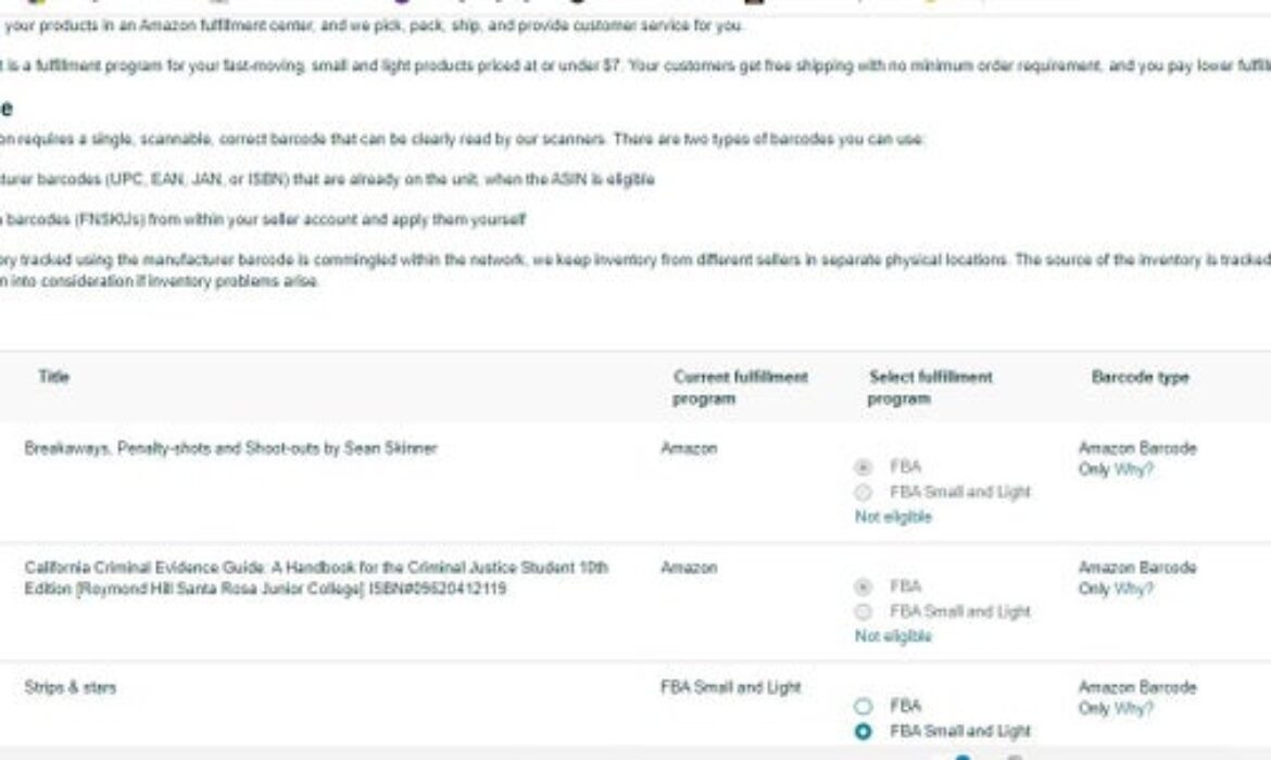 Amazon changed FBA shipment creation process. I can’t get beyond this page – help appreciated.