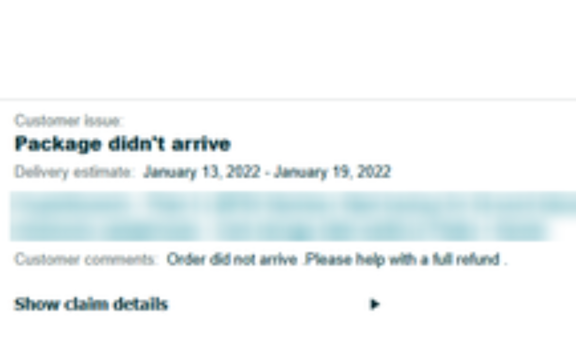 Buyer is telling me to issue full refund, for an order from 6 months ago. Am I getting scammed? (Says he didn’t receive)