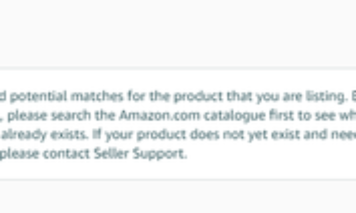 Need help with listing a product. I keep getting the error in the picture no matter what I try. Does anyone know a solution?