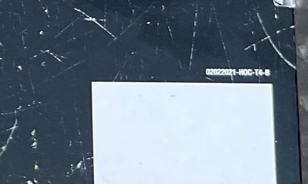 I got a Disney product at Marshall’s to re sell on Amazon, but Disney took off the GS1 number. What do I go? Amazon reject my request for not having one. All I have it this little on in the corner but when I input it into Google I can’t find the product